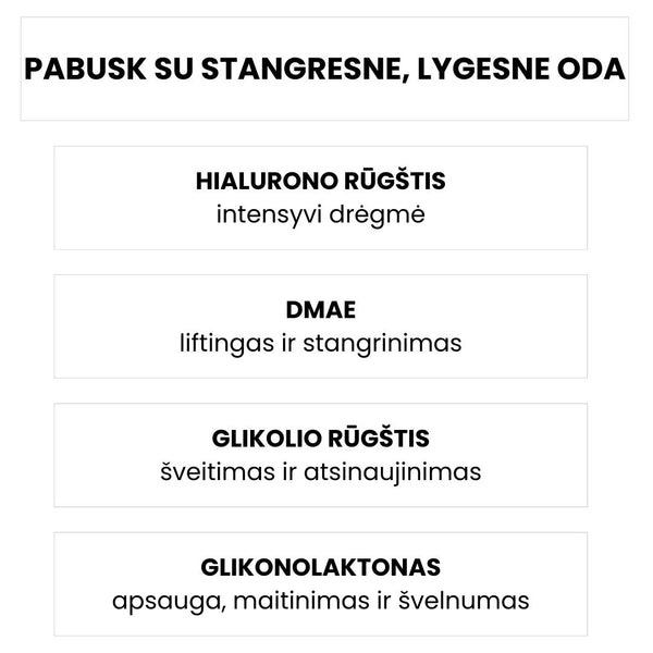 Time Solution naktinis veido pilingas pavargusiai odai
