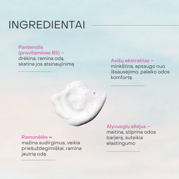 Baby Bloom švelnus šampūnas ir kūno prausiklis vaikams