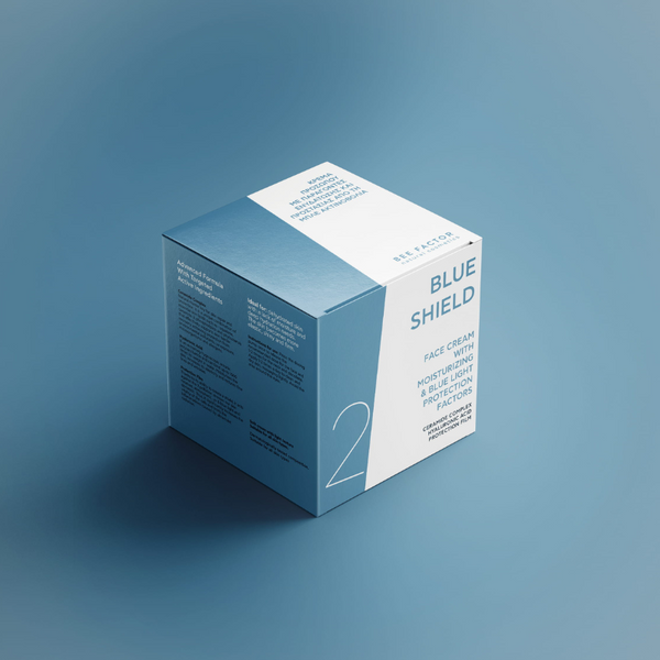 Blue Shield drėkinamasis veido kremas