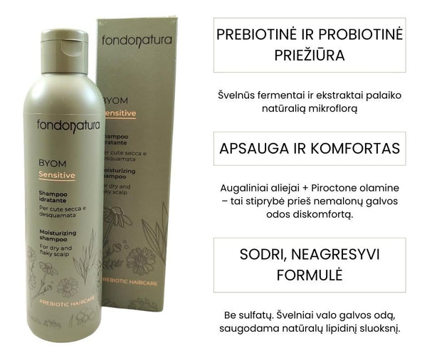 Byom_sensitive_shampoo sausai galvos odai