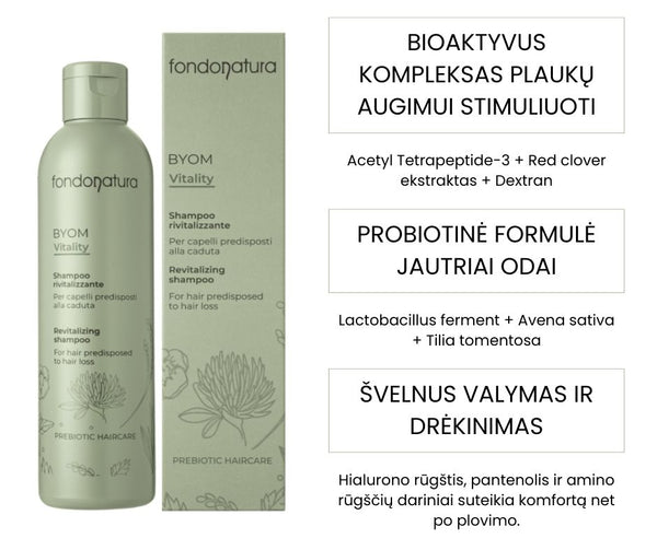 Byom vitality sampunas proniotine for,mule