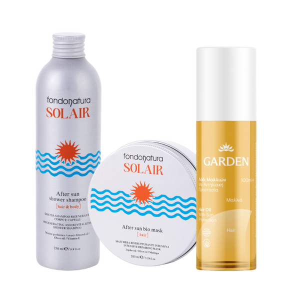 After Sun plaukų priežiūra