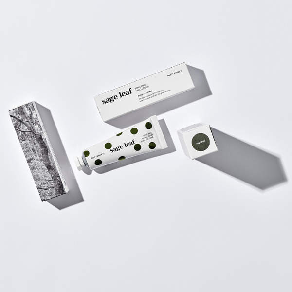 Duft&Doft Duft&Doft Sage Leaf Niche parfumuotas maitinantis rankų kremas 50ml su kamšteliu.