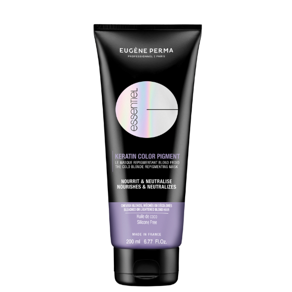 Essentiel Keratin Color Repairing Cold Blond dažanti plaukų kaukė