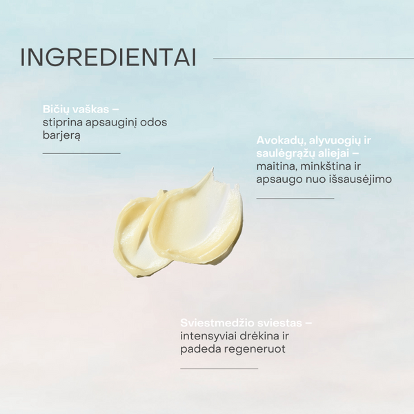 Vanilla lūpų balzamas su SPF15