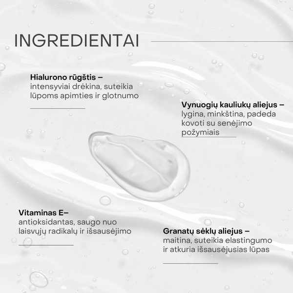 Glossy Booster lūpų aliejus su hialurono rūgštimi