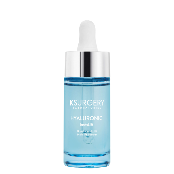 KSurgery Multi Lift Booster veido serumas su haliuronu 15ml buteliuke.