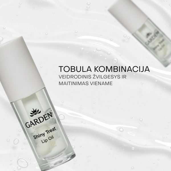 Shiny Treat lūpų aliejus su vitaminu E