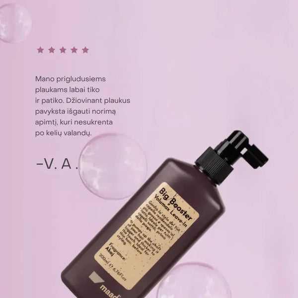 Big Booster purškiklis apimčiai