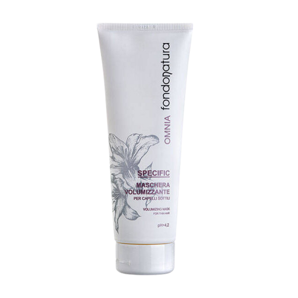 Fondonatura Omnia Volumizing apimties suteikianti kaukė ploniems plaukams – su chitozanu, pantenoliu ir liepų ekstraktu