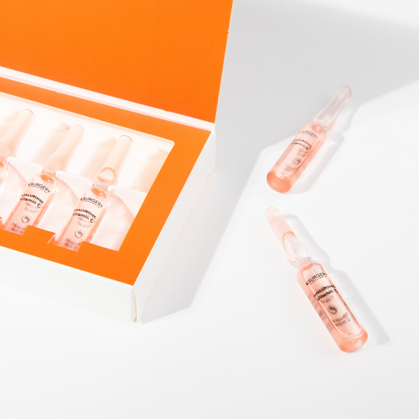 KSurgery Vitamin C veido ampulės su hialurono rūgštimi 2ml x7 ampulės.