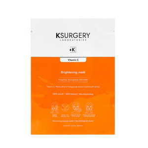 KSurgery Vitamin C Brightening Mask – skaistinanti veido kaukė iš natūralaus Lyocell pluošto