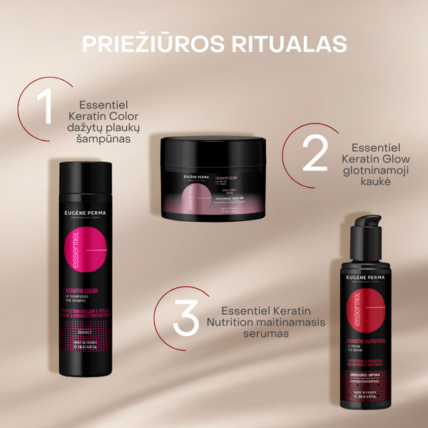 Essentiel Keratin Nutrition maitinamasis serumas