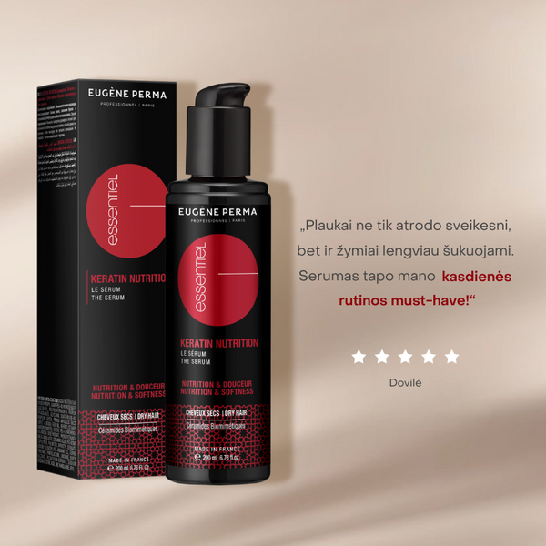 Essentiel Keratin Nutrition maitinamasis serumas