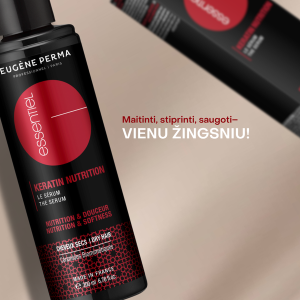 Essentiel Keratin Nutrition maitinamasis serumas