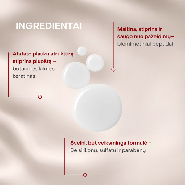 Essentiel Keratin Nutrition maitinamasis serumas