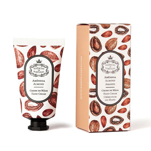 Rankų kremas su migdolų kvapų sausai odai. Supakuotas į estetišką dežutę.