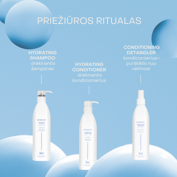 Conditioning Detangler kondicionierius–purškiklis nuo vėlimosi
