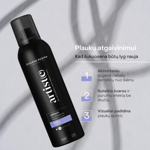 Artist(e) Refresh Dry sausas tekstūruojantis šampūnas