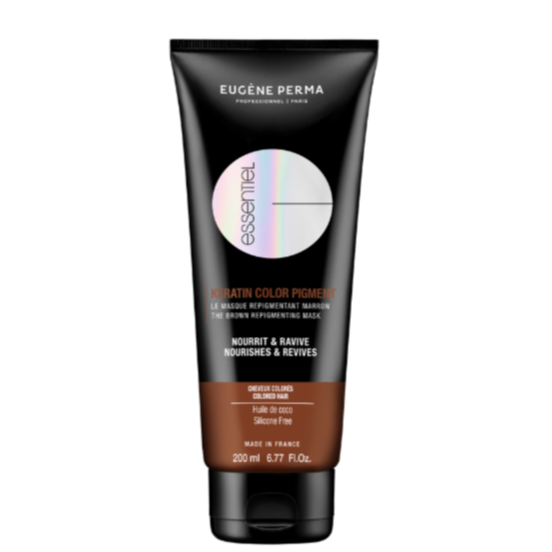 Essentiel Keratin Color Repairing Brown dažanti plaukų kaukė