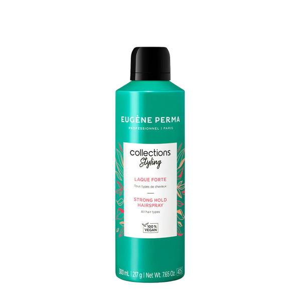 Eugène Perma Collections Nature Styling 300ml veganiškas stiprios fiksacijos plaukų lakas nuo drėgmės visų tipų plaukams