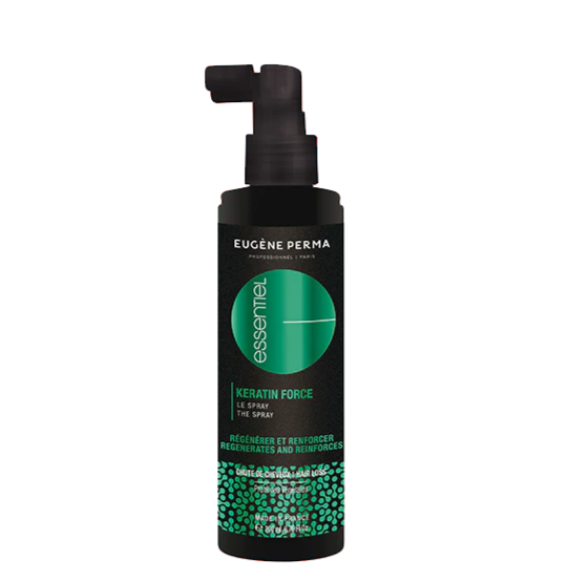 Eugene Perma Essentiel Keratin Force nenuplaunamas serumas nuo plaukų slinkimo. Stiprina plaukų folikules.