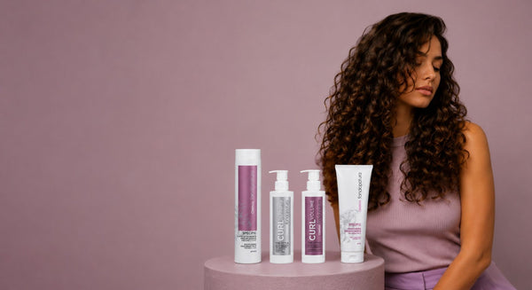 Fondonatura CURL linijos produktai – drėkinanti ir garbanas išryškinanti plaukų priežiūra banguotiems ir garbanotiems plaukams