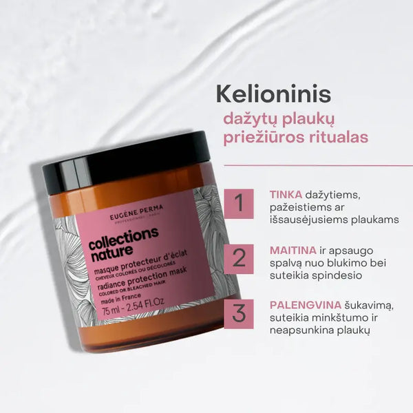Collections Nature Radiance Protection plaukų kaukė 75ml