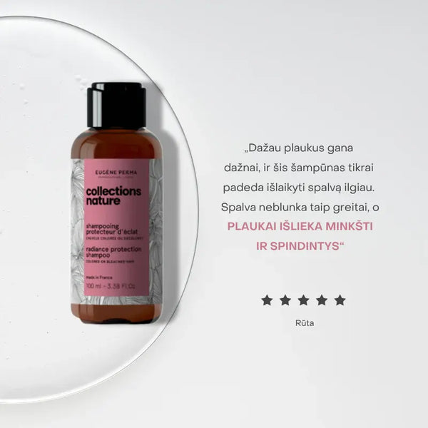 Collections Nature Radiance Protection šampūnas 100ml