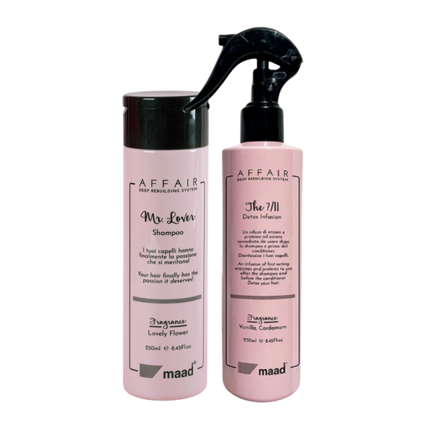 Maad Affair Mr.Lover sampunas ir7/11 detox purksiklis dvigubam plaukų ir galvos odos valymui