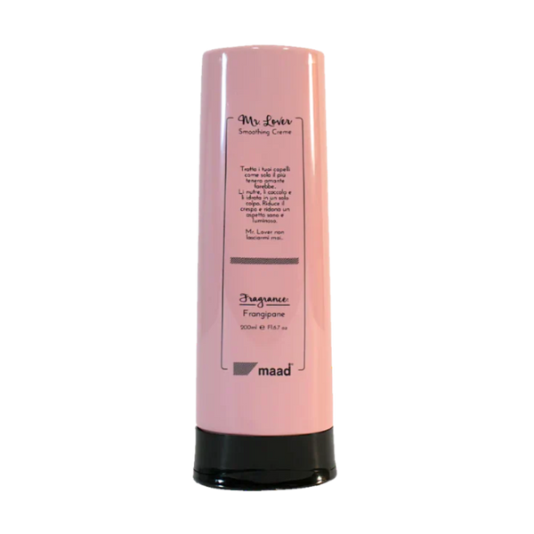 MAAD Mr. Lover Affair Smoothing Creme nenuplaunama termo-apsauga 200ml buteliuke.