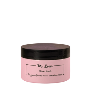 Maad Mr. Lover Velvet Mask plaukų kaukė rožinėje pakuotėje, 200ml 