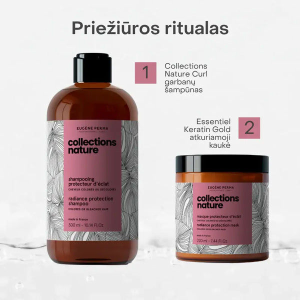 Collections Nature Radiance Protection plaukų kaukė