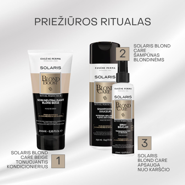 Solaris Blond Care Beige tonuojantis kondicionierius