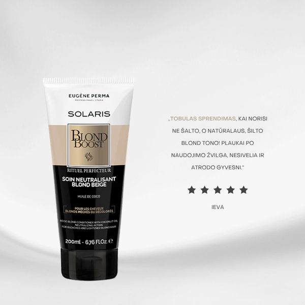 Solaris Blond Care Beige tonuojantis kondicionierius