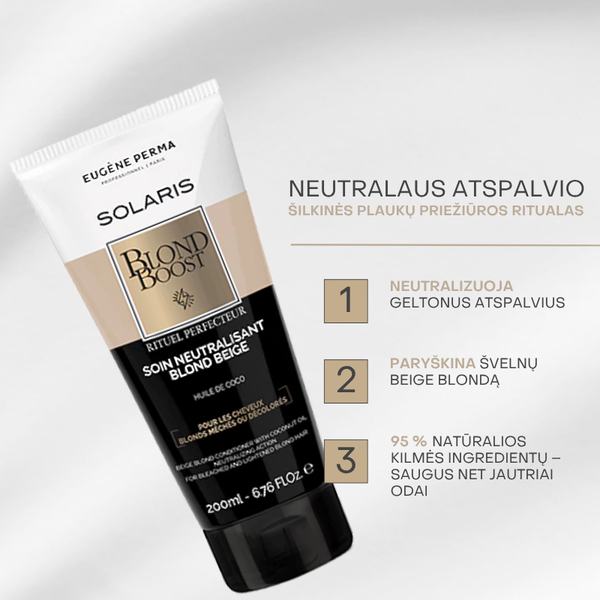 Solaris Blond Care Beige tonuojantis kondicionierius