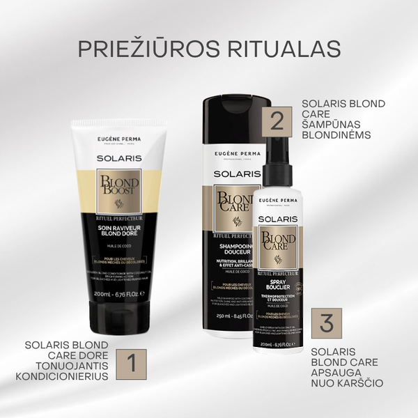 Solaris Blond Care Dore tonuojantis kondicionierius