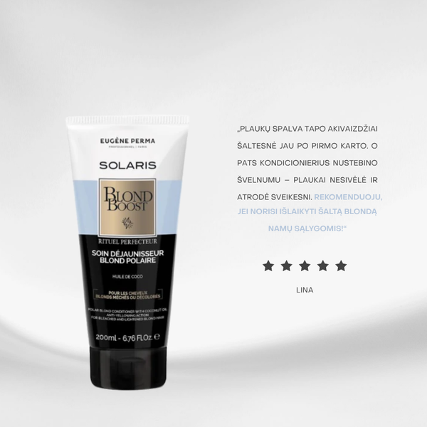 Soliaris Blond Care Polaire tonuojamasis kondicionierius