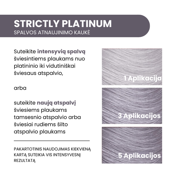 InstaBoost™ strictly platinum plaukų kaukė