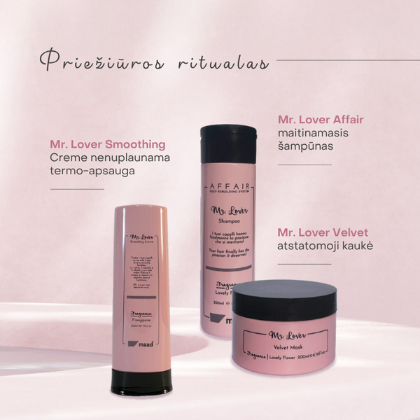 Mr. Lover Affair Smoothing Creme nenuplaunama termo-apsauga