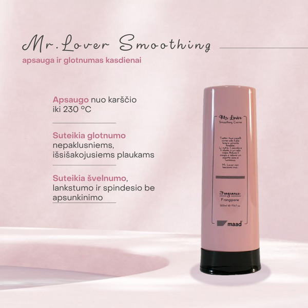 Mr. Lover Affair Smoothing Creme nenuplaunama termo-apsauga