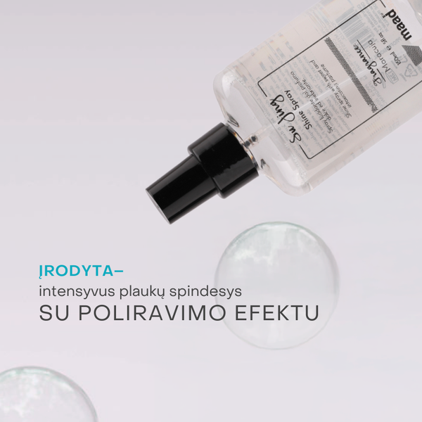 Maad Su Jing Shine Spray su poliravimo efektu